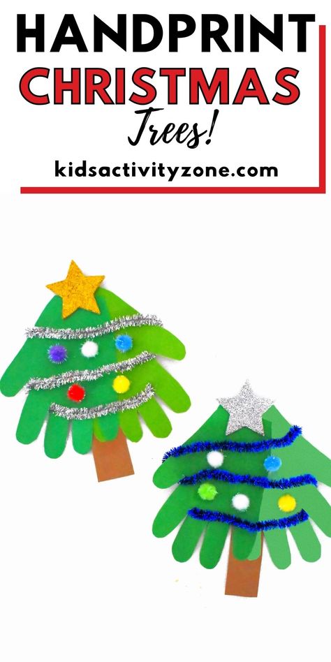 Crismas Tree, Hand Christmas Tree, Hand Print Tree, Handprint Christmas Tree, Christmas Tree Craft, Handprint Christmas, Preschool Christmas Crafts, Tree Craft, Holiday Crafts For Kids