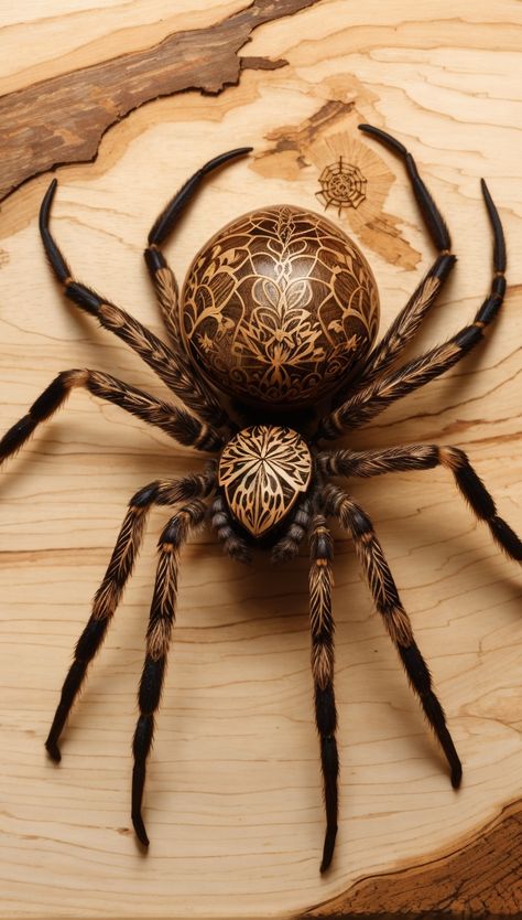 Pyrography is the term for wood-burned, engraved art. may also create intriguing, intricate wooden things, like a Brachypelma tarantula. Wooden Things, Engraving Art, Dark Art Illustrations, Pyrography, Wood Burning, Dark Art, Beautiful Images, Illustration Art, Illustrations