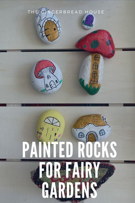 Rock Fairy Houses, Kids Painting Activities, Stone Exterior Houses, Rock Painting Ideas, Stone Wallpaper, Painting Activities, Rock Ideas, Exterior Stone, Garden Painting