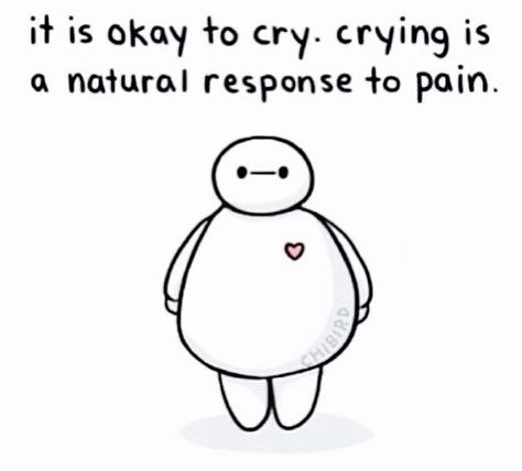 It's okay to cry :) #thisdemigodlovesyou Big Hero 6 Quotes, Cheer Up Quotes, It Is Okay, Cute Inspirational Quotes, Cute Messages, Baymax, Hero 6, Cute Disney Wallpaper, Big Hero 6