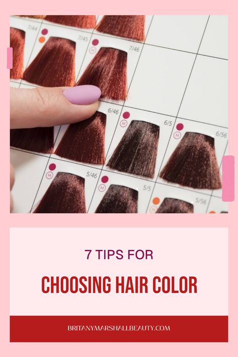 Are you torn between different hair colors but unsure which one will look the best on you? Check out these 7 amazing tips to help you choose the perfect shade that complements your skin tone, personality, and style. From warm nuances to cool shades, know what to consider when picking a color. Whether you are going for a dramatic change or a subtle refresh, we'll guide you to find a hair color that showcases your beauty effortlessly. You deserve to feel confident and empowered with your look. Don't miss these essential tips. Best Hair Color Brand, Choosing Hair Color, Bueaty Tips, Drugstore Shampoo, Clean Hairbrush, Hair Glue, Hair Color Brands, Tanning Sunscreen, Cool Shades