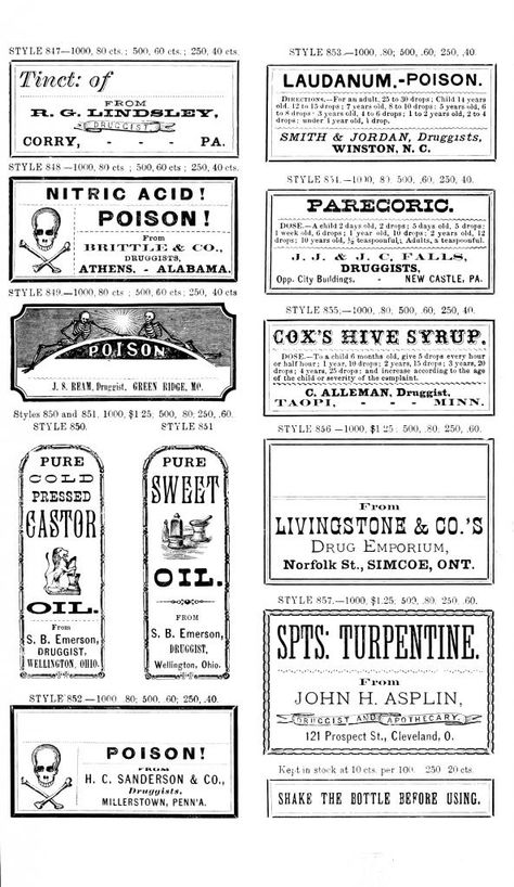 Food Ingredients Label Design, Apothecary Bottle Labels Free Printables, Vintage Pharmacy Aesthetic, Apothecary Sign Printable, Vintage Medicine Labels, Vintage Pharmacy Labels, Vintage Apothecary Labels, Vintage Labels Printables, طوابع بريد