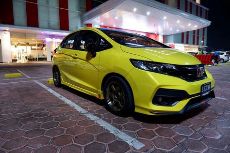 Honda Jazz Modified, Honda Fit Modified, Honda Fit Jazz, Honda (car), Honda Motors, Honda Jazz, Super Luxury Cars, Honda Fit, Jdm