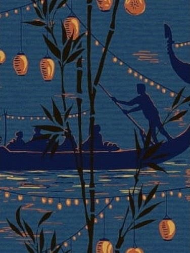 Gondola Wallpaper asian-wallpaper Asian Wallpaper, Trellis Wallpaper, Mulberry Home, Cole And Son Wallpaper, Scenic Wallpaper, Chinoiserie Wallpaper, English Design, Wood Wallpaper, Cole And Son