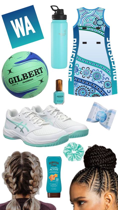 Riverside Netball Club Aesthetic 🩵 Netball Aesthetic, Netball Shoes, Netball Coach, Country Sports, Club Aesthetic, Clubbing Aesthetic, Hawaiian Tropic, Netball, Cute Fits