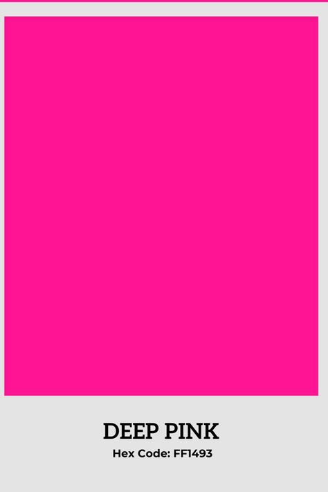 Pink Color Chart, Hot Pink Room, Girly Backgrounds, Colour Swatches, Pantone Colors, Pink Panther, Brand Book, Pink Panthers, Pink Room