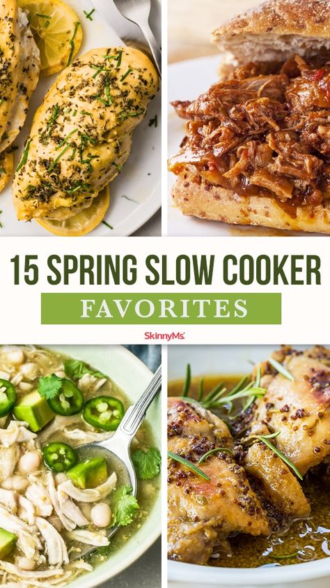 Spring Baking Recipes, Spring Flavors, Easy Spring Recipes, Healthy Spring Recipes, Spring Soups, Spring Recipes Dinner, Spring Meals, Spring Dinner, Healthy Slow Cooker