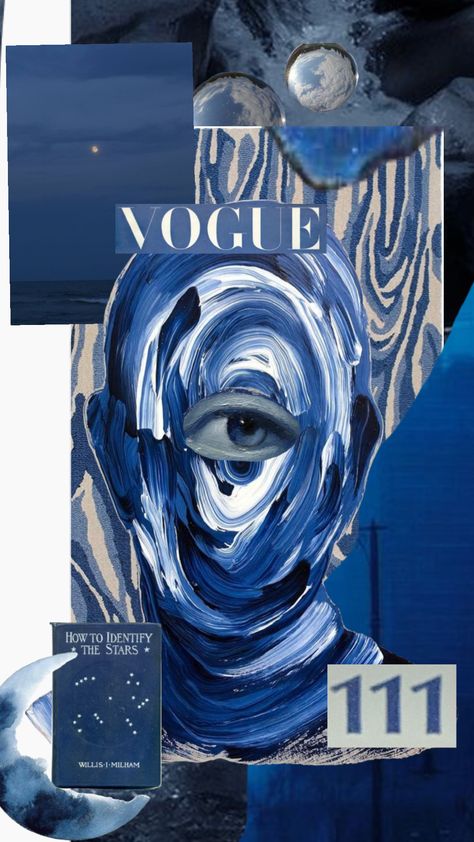 #starrynight #stars #blue #vogue #cover #art Blue Magazine, Mood Board Fashion Inspiration, Fashion Portfolio, Mood Board Fashion, Your Aesthetic, Cover Art, Starry Night, Fashion Inspiration, Mood Board