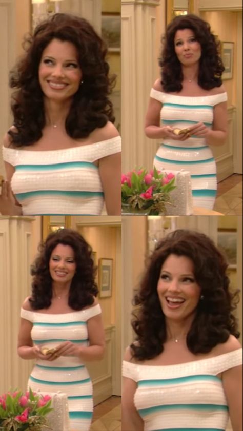 #thenanny #thenannyoutfits #franthenanny Fran Drescher Makeup, The Nanny Makeup, Fran Fine Hairstyle, Fran Fine Style, The Nanny Hair, Fran Fine Dress, Fran Fine Makeup, Fran Drescher Outfits The Nanny, The Nanny Inspired Outfits