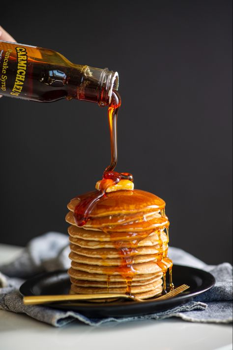 Photo shoot day is our favorite day! #pancakes #thicksyrup #breakfast #foodblogger Honey Pancakes, Pancake Syrup, Pancake Recipe, Syrup, Food Blogger, Photo Shoot, Pancakes, Condiments, Honey