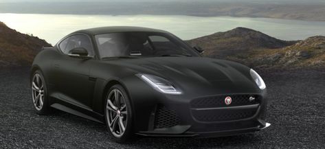 Dream Vehicles, Black Jaguar, Jaguar F Type, Mat Black, Satin Finish, Jaguar, Dream Cars, Matte Black, Vision Board