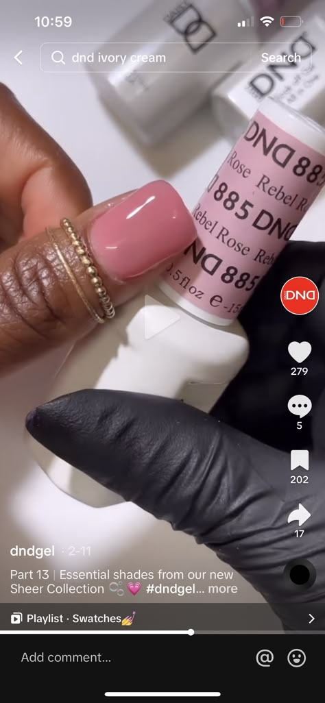 Short Nails Dip Powder Spring, Dnd Short N Sweet Polish, Dnd Gel Polish Colors Winter 2023, Dnd Winter Nail Colors, Dnd Gel Colors, Pretty Simple Nails, Dnd Nail Colors, Dnd Nails, Dnd Gel Nail Polish