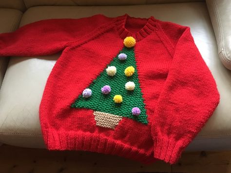 Knitted Christmas Jumper Pattern, Christmas Knitting Patterns Free Jumpers, Knitting Christmas Sweater, Christmas Jumper Knitting Pattern, Diy Christmas Jumper, Christmas Sweater Knitting Pattern, Baby Christmas Jumper, Knitting Jumper, Tree Pot