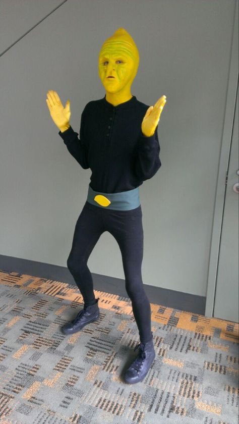 Earl Of Lemongrab, Adventure Time Costume, Adventure Time Cosplay, Spooky Costumes, Mens Halloween Costumes, Cool Halloween Costumes, People Dress, Cartoon Pics, Best Cosplay