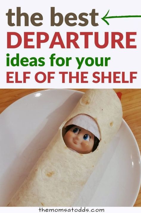 Best Elf On The Shelf Goodbye, Christmas Eve Morning Elf On The Shelf, Farewell Elf On The Shelf Ideas, Elf On Christmas Eve, Elf On Shelf Last Day Ideas, Elf Says Goodbye Ideas, Last Day With Elf On The Shelf, Elf On Shelf Departure Ideas, Goodbye From Elf On The Shelf