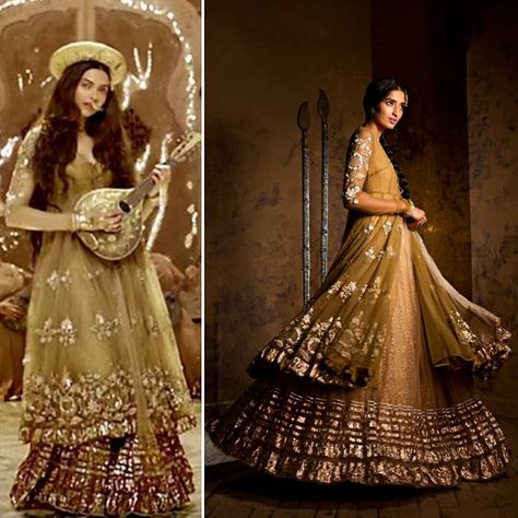 @DeepikaPadukone's dress in Deewani Mastani Song. The Bajirao Mastani Costume Collection by Anju Modi available Now in Stores!… Deewani Mastani Dress, Deewani Mastani Song, Mastani Dress, Kathak Costume, Bajirao Mastani, Pakistani Bridal Dresses, Costume Collection, Indian Wedding Outfits, Indian Designer Outfits