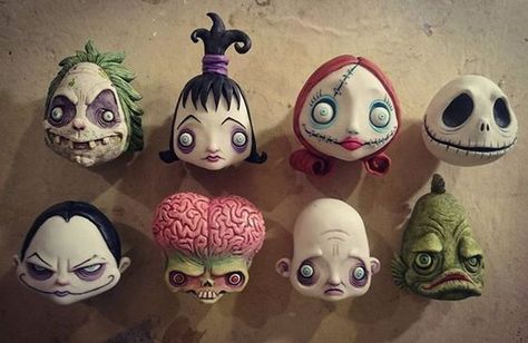 Clay Monsters, Polymer Clay Halloween, Halloween Clay, Art Carte, Toy Art, Creepy Dolls, Sculpting Clay, Paper Clay, Fall Holidays