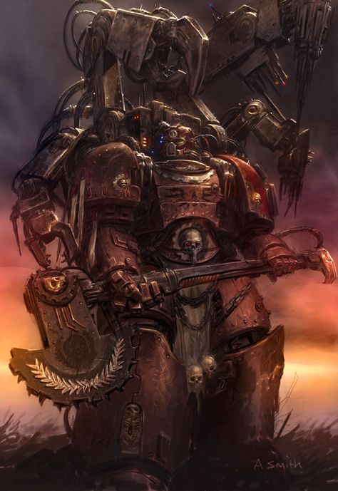 Tech Marine Warhammer 40k Techmarine Art, Warhammer 40k Rpg, 40k Art, Adeptus Astartes, Warhammer 40k Art, Warhammer 30k, Warhammer Art, 다크 판타지, Warhammer 40k Artwork