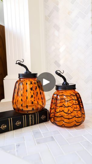 25K views · 8.1K reactions | This is one of my most popular fall DIY’s! 🎃 I transformed this pumpkin jar from Dollar Tree into a functional soap dispenser perfect for fall! 🍁

Keep an eye out at Dollar Tree for these jars this year! There is so much you can do with them!

#falldecor #falldiy #diyfalldecor #falldecorations #dollartreediy #dollartreefinds #dollartreecrafts #dollartreeobsessed #dollartreecommunity | Liz Fenwick DIY | Television's Greatest Hits Band · Bewitched Liz Fenwick Diy, Liz Fenwick, Fall Fun Food, Dollar Tree Finds, Fall Decor Diy, Soap Holder, Dollar Tree Crafts, Fall Diy, Dollar Tree Diy