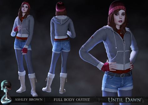 Until Dawn Ashley Brown Full Body Outfit Public... - Mimoto-sims Outfit Sims 4 Cc, Ashley Brown, Until Dawn, Body Outfit, Sims4 Clothes, Yoga Outfit, Life Is Strange, Sims Mods, Gaming Clothes