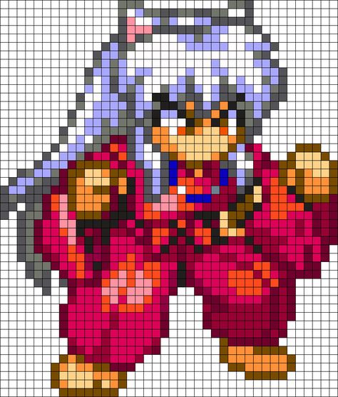 Anime Perler Bead Patterns, Anime Perler, Perler Designs, Modele Pixel Art, Drawing Patterns, Kandi Cuffs, Pixel Beads, Easy Perler Beads Ideas, Beads Patterns