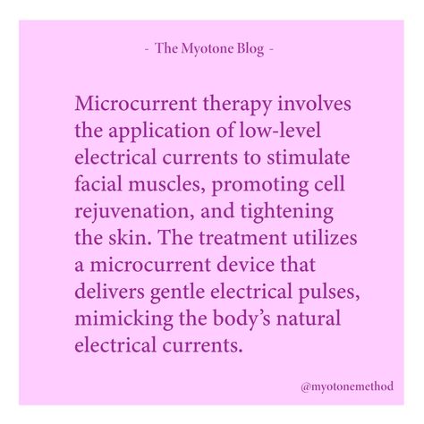 What is the difference between a microcurrent facial & an RF facial? Explore the different benefits of both in our latest blog post on Myotone.com 🔗💞 Microcurrent Facial Benefits, Facial Benefits, Microcurrent Facial, What Is The Difference Between, Esthetician, Blog Post, Facial, Benefits, Skin Care