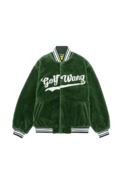 Golf Wang Clothes, Golf Wang Outfit, Golf Wang Logo, Green Fur, Lil Bro, Golf Jacket, Fashion Boards, Golf Wang, Golf Jackets