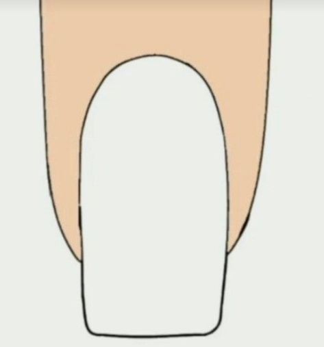 Cute Nails Drawing, Nails Sketch, Nails Drawing, Blank Drawing, Plain Nails, Nail Drawing, Fake Nails, Designs To Draw, Cute Nails