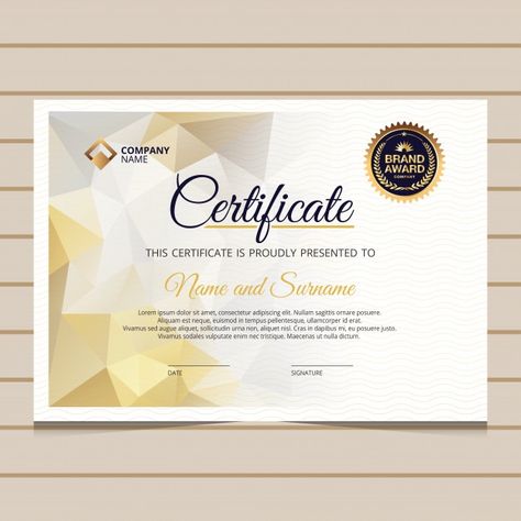 Elegant blue gold diploma certificate te... | Premium Vector #Freepik #vector #business #gold #certificate #border Certificate Design Inspiration, Diploma Design, Graphic Design Cv, Certificate Of Achievement Template, Social Media Image, Logo Video, Diploma Certificate, Certificate Design Template, Awards Certificates Template