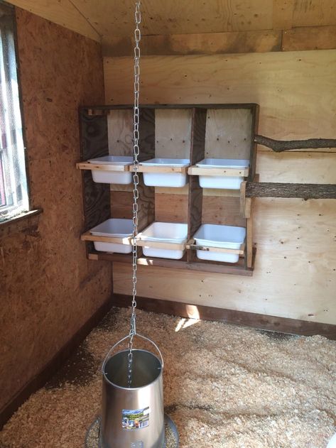 Nesting boxes made from removable dish bins? | BackYard Chickens Cute Chicken Coops, Backyard Chicken Coop Plans, Chicken Pen, Chicken Nesting Boxes, Chicken Coup, Diy Chicken Coop Plans, Chicken Coop Run, Backyard Chicken Farming, Raising Backyard Chickens