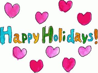 Happy Holidays Hearts GIF - HappyHolidays Hearts Watercolor - Discover & Share GIFs Hearts Gif, Happy Holidays Sign, Hearts Watercolor, Happy School, Holiday Gif, Merry Christmas Gif, Special Text, Heart Gif, Holiday Signs