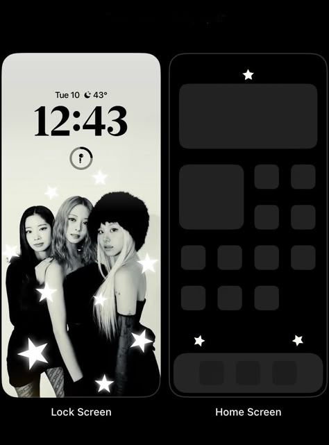 wallpaper background aesthetic stars twice kpop dark ios android layout Dark Layout Iphone, Twice Ios Layout, Background Aesthetic Stars, Twice Homescreen, Android Layout, Wallpaper Combo, Layout Phone, Aesthetic Stars, Wallpaper Background Aesthetic