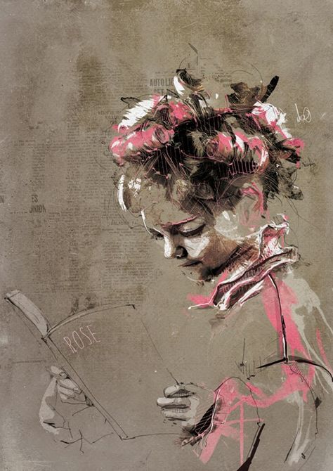 Rose by Florian Nicolle born 1986 in Caen, France Florian Nicolle, A Level Art, Gcse Art, Pastel Drawing, Pastel Art, Portrait Drawing, Portrait Art, Cool Drawings, Portrait Painting