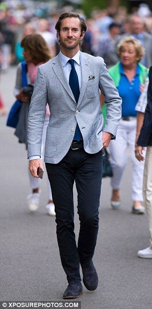 James Matthews 16.07.2016 oświadczył się Pippie ♥ Pippa Middleton Style, The Other Sister, Pippa And James, Best Suits For Men, Carole Middleton, James Matthews, Kate And Pippa, Middleton Family, Middleton Style