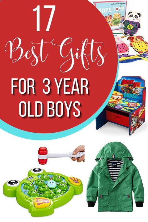 Try our handy list of gifts for 3 Year Old Boys. You can gifts them for Birthdays or Christmas. The toys are age appropriate and perfect for learning or fun. Gifts for 3 year olds | Gift for kids that aren’t toys| Gifts for Baby Boys| Gifts for Baby| Gift for Toddler |Gift Ideas | Best Gifts| Non Toy Gifts, Toddler Boy Gifts, Gifts For Baby, Boy Gifts, Best Baby Gifts, Toy Gifts, Best Toys, Cool Gifts For Kids, Birthday Gifts For Boys