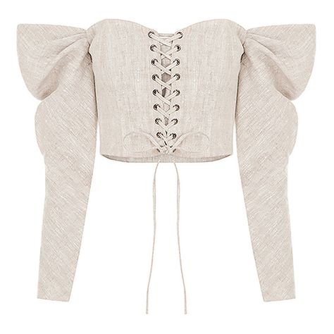 FLOW the Label Corset Linen Top ($470) ❤ liked on Polyvore featuring tops, grey, laced up top, front lace corset, corset tops, gray top and lace up front top Sweetheart Corset Top, Sweetheart Corset, Lace Front Top, Outing Outfit, Drape Top, Lace Up Corset, Cute Skirt Outfits, Fancy Tops, Kpop Fashion Outfits