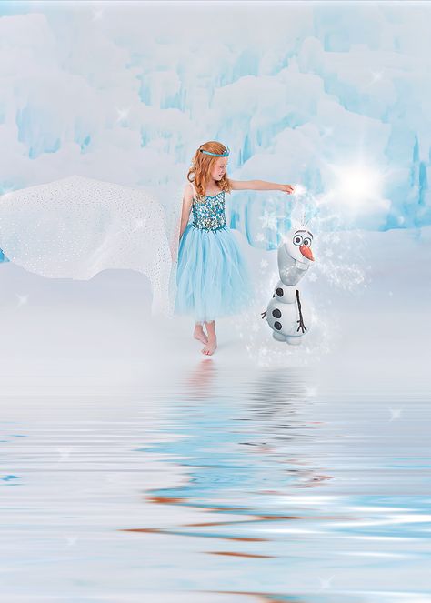 Elsa Frozen Photoshoot, Frozen Photoshoot Ideas, Frozen Birthday Photoshoot, Frozen Moodboard, Elsa Photoshoot, Frozen Photoshoot, Disney Princess Photography, Frozen Backdrop, Elsa Photos