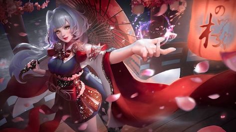 Mobile Legends Hd, Legend Images, Alucard Mobile Legends, Witch Wallpaper, Anime Mobile, The Legend Of Heroes, Wallpaper Dekstop, Popular Games, Summer Wallpaper