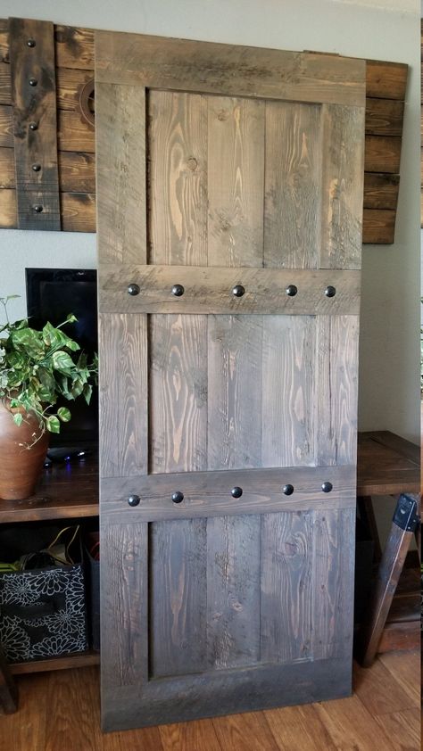 Barn Door Farmhouse, Recycled Door, Custom Barn Doors, Barn Door Designs, Rustic Barn Door, Shutter Doors, Rustic Doors, Sliding Barn Door Hardware, Interior Barn Doors