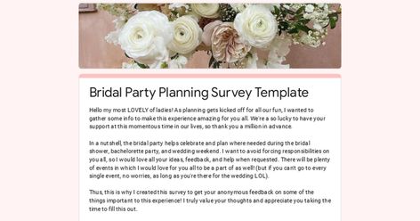 Bridesmaid Survey Questions, Bridal Party Google Form, Bachelorette Party Questionnaire, Bachelorette Party Survey, Bridal Party Questionnaire, Bachelorette Survey, Bachelorette Google Form, Bridesmaid Survey, Bachelorette Questionnaire