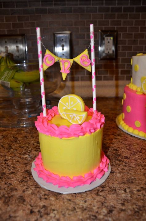 Pink Lemonade Party, Lemonade Party, Smash Cake, Pink Lemonade, Cake Inspiration, Cake Smash, First Birthday, Lemonade, First Birthdays