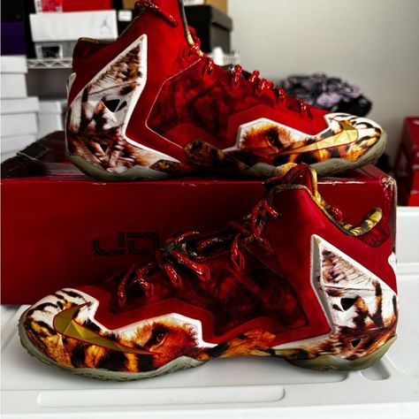 Size 9 - Nike LeBron 11 2K14 - 650884-674 Lebron Nike, Lebron 11, Athletic Shoes Nike, Sneaker Games, Nike Lebron, Active Lifestyle, Shoe Collection, Nike Shoes, Athletic Shoes