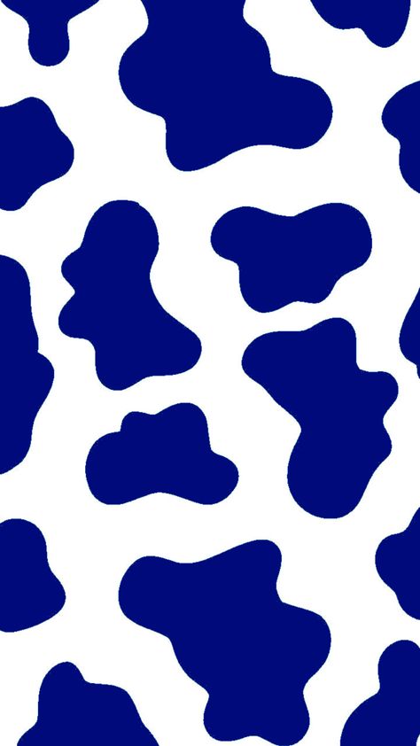 Moo Wallpapers, Blue Cow Print Wallpaper, Aesthetic Wallpaper Blue, Blue Cow Print, Cow Wallpaper, Cow Print Wallpaper, Blue Cow, Banana Art, Animal Print Wallpaper