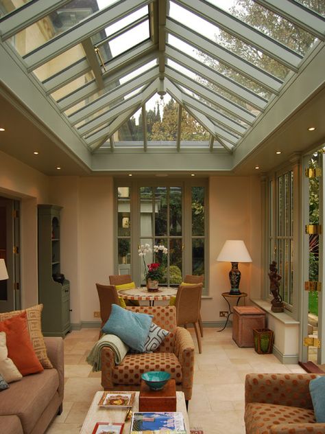 Orangery Roofs | Just Roof Lanterns Patio Roofing Ideas, Lantern Roof Extension, Cane Credenza, Orangery Interior, Duncan Campbell, Orangery Roof, Lantern Roof, Roof Lanterns, Credenza Styling