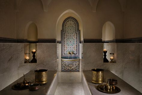 Riad Elegancia European Spa, Boutique Spa, Colourful Tile, Steam Room, Workout Rooms, How To Make Bed, Marrakech, Hotels And Resorts, Morocco