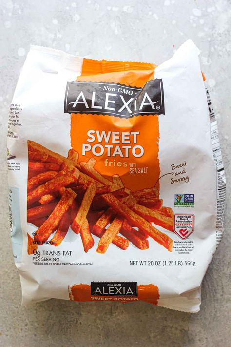 Air Fryer Fries, Air Fryer Sweet Potato Fries, Sweet Potato Seasoning, Frozen Sweet Potato Fries, Freeze Sweet Potatoes, Sweet Potato Recipes Fries, Frozen Potatoes, Air Fryer Oven Recipes, Air Fry Recipes