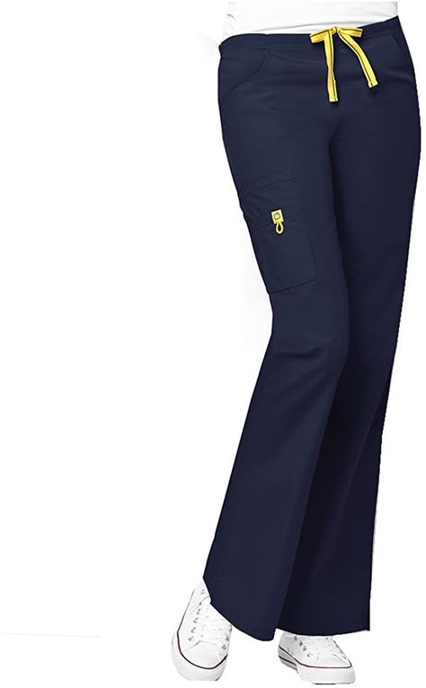 Amazon.com: WonderWink Women's Scrubs Romeo Six-Pocket Flare Leg Pant: Medical Scrubs Pants: Clothing Scrubs Pants, Jelly Belly, Womens Scrubs, Medical Scrubs, Flare Leg Pants, Scrub Pants, Cargo Pants, Scrubs, Convertible