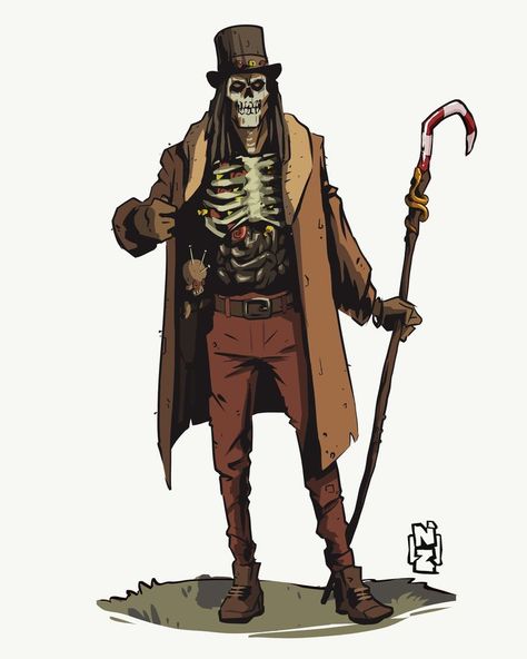 Character concept for a 3D printed game Voodoo Art, London Neighborhoods, Candy Man, Concept Art Character, Male Art, Dnd Characters, Character Concept, Dark Fantasy, Samurai Gear