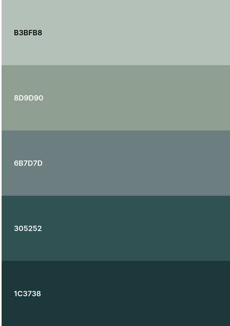 Blue Gray And Green Bedroom, Greens And Greys, Eucalyptus Color Scheme, Blue Green Pallete Color, Color Palette Blue Green Grey, Color Palette Green Grey, Green Blue Pallet Color, Grey And Green Palette, Green And Grey Colour Palette