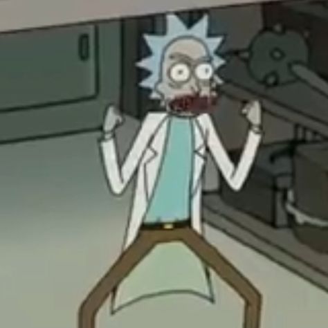 Rick And Morty Funny Wallpapers, Low Quality Rick And Morty, Rick Sanchez Pfp, Funny Rick And Morty, Rick And Morty Funny, Rick And Morty Meme, Rick And Morty Image, Rick I Morty, Rigor Mortis